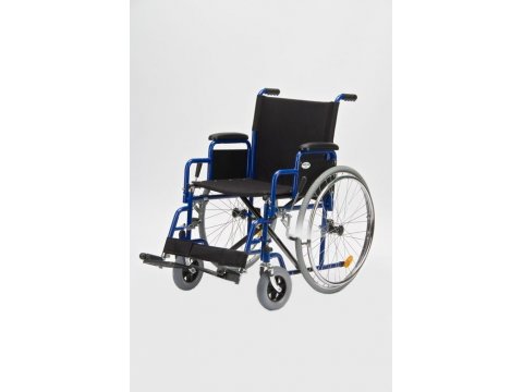 Кресло инвалидное механическое, стальное Н035