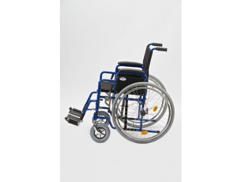 Кресло инвалидное механическое, стальное Н035 фото 2