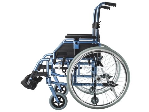 Алюминиевая инвалидная кресло-коляска c трансферными колесами Barry A8 J  (8018A0603PU/J) фото 4