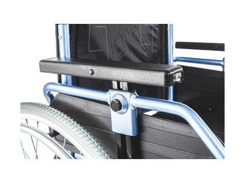 Алюминиевая инвалидная кресло-коляска c трансферными колесами Barry A8 J  (8018A0603PU/J) фото 6