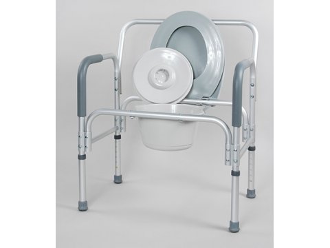 Кресло-туалет для полных людей, разборный арт.10589 фото 3