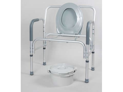 Кресло-туалет для полных людей, разборный арт.10589 фото 4