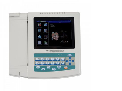 ЭКГ Электрокардиограф ECG1200G 12-канальный  (с цветным сенсорным ЖК-дисплей 8 фото 6