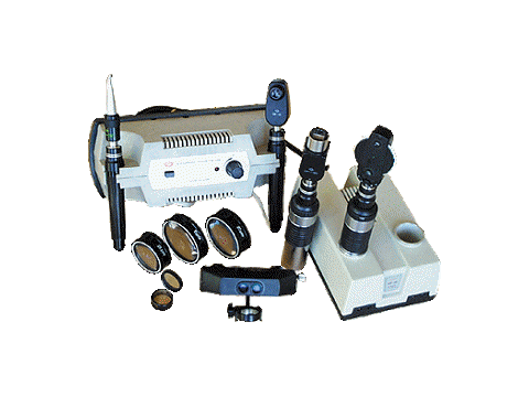 Офтальмоскоп ручной универсальный ОР-3Б-06 (прямой, световод, сеть 220В) фото 2
