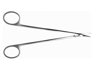 Ножницы сосудистые прямые, 160 мм (новое исполнение)