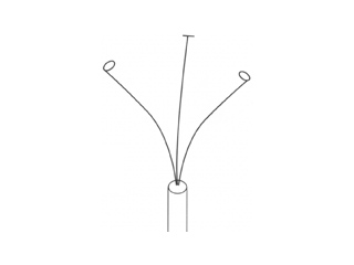 Щипцы для удаления инородных тел для канала 2,8 мм, дл.1675 мм