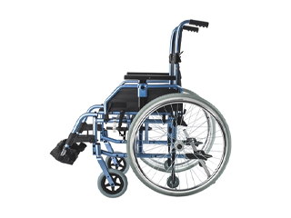 Алюминиевая инвалидная кресло-коляска c трансферными колесами Barry A8 J  (8018A0603PU/J)
