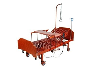 Кровать электрическая Med-Mos YG-3 (МЕ-5228Н-10) ЛДСП Венге с боковым переворачиванием, туалетным устройством и функцией «кардиокресло»
