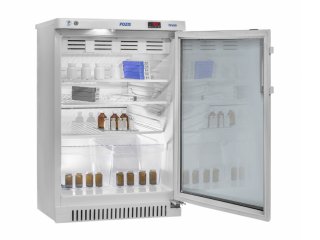 Холодильник ХФ-140-1 фармацевтический (стеклянная дверь с замком)